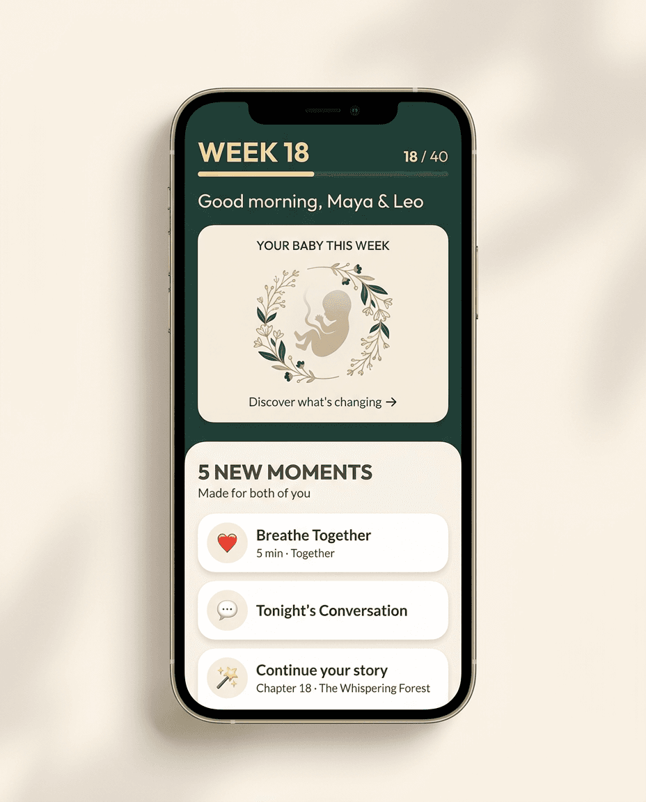 The Forty pregnancy companion app